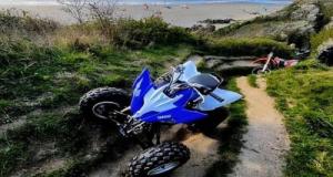 Quads et motos sur une plage : ils fuient un contrôle lors d'un rodéo et finissent interceptés sur un sentier