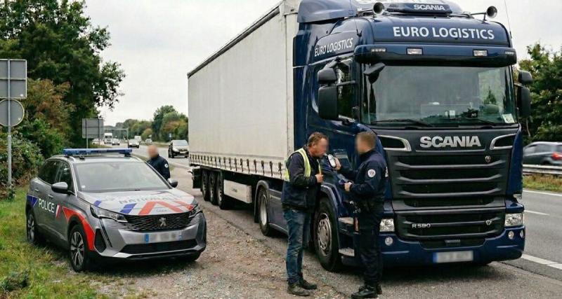  - 169 km/h au volant d’un camion de 38 tonnes : vitesse extrême, repos ignoré, zéro sécurité, les gendarmes stoppent une folie pure sur la route !
