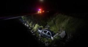 Coincé toute une nuit dans sa voiture après une chute de 20 mètres