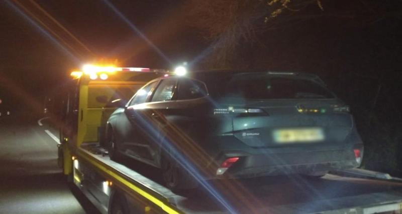 Flashé à une vitesse indécente sur une route limitée à 80, interpellation immédiate