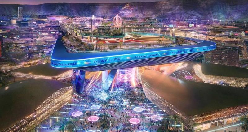  - F1 : les travaux titanesques se poursuivent en Arabie saoudite avec un virage géant jamais vu !