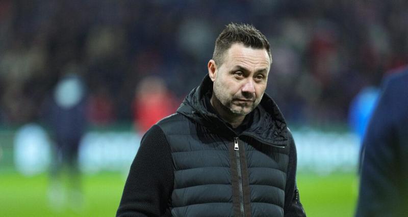  - OM : De Zerbi se prend déjà un énorme avertissement par la presse anglaise