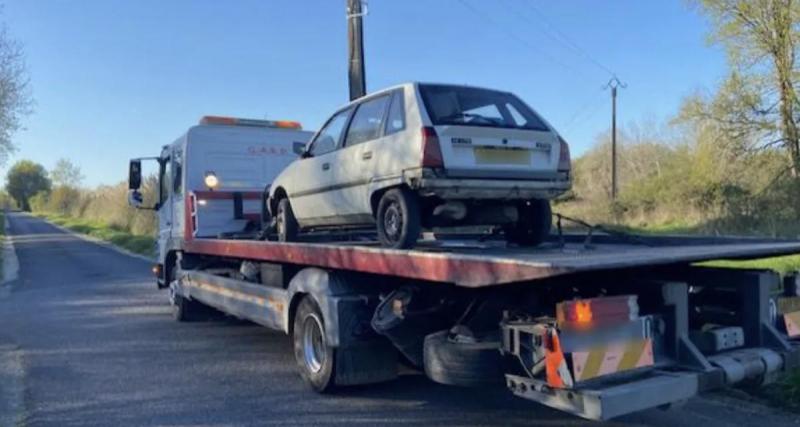 Flashé à 141 km/h au volant d’une Citroën AX : sans permis valide et positif aux stupéfiants