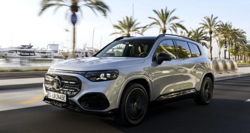 Essai Mercedes GLB électrique : notre avis à bord du nouveau SUV compact à 7 places