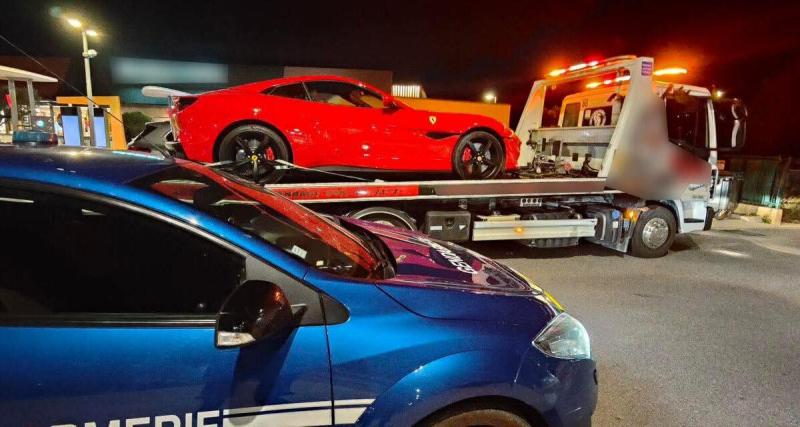  - Ferrari flashée à 206 km/h avec un enfant à bord : les gendarmes stoppent une course folle et appliquent des sanctions immédiates