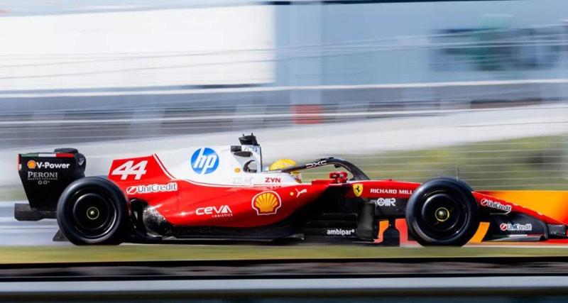  - Ferrari : Lewis Hamilton est déjà de retour en piste pour préparer l'avenir