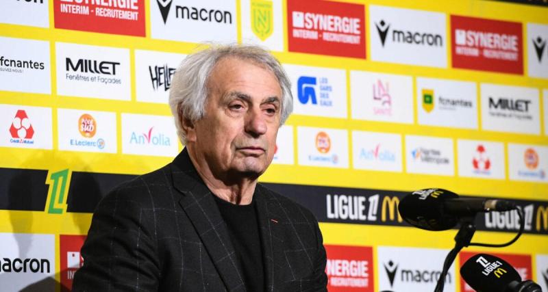  - Nantes : "Je suis comme un lion en cage" ... La nouvelle sortie puissante d'Halilhodzic sur le maintien
