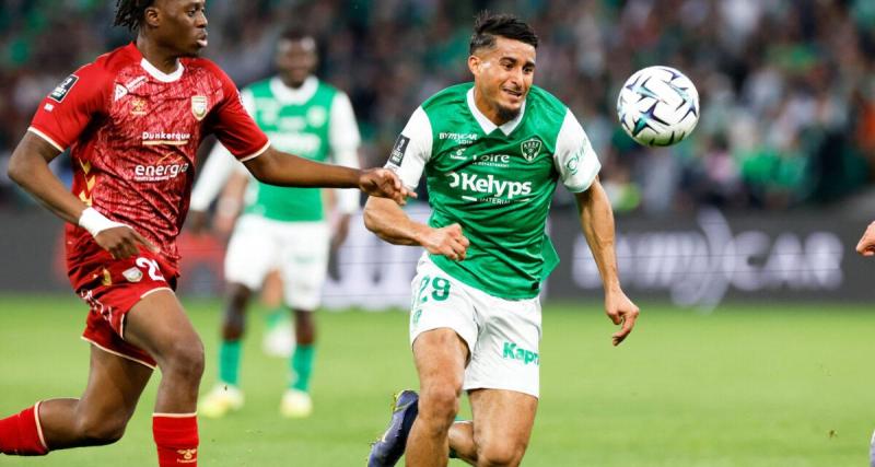  - Ligue 2 : Saint-Étienne vient à bout de Dunkerque et revient à une longueur de Troyes