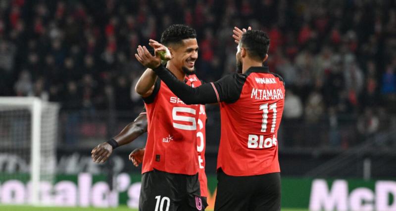 Rennes s'en sort contre Angers et conforte sa place dans la course à la Ligue des champions