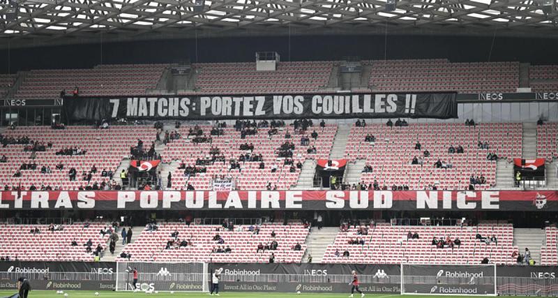  - Ligue 1 : « 7 matchs, portez vos couilles ! »... le message cinglant des supporters de l'OGC Nice