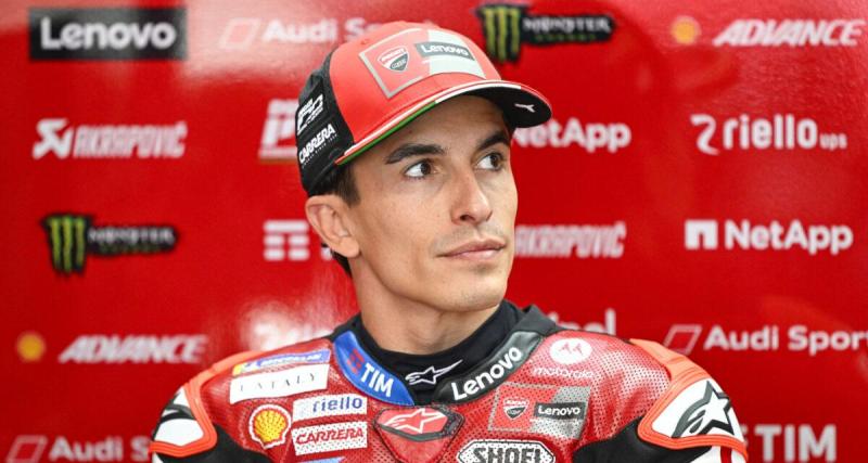 Ducati : la blessure à l'épaule de Marc Márquez le renvoie à ses vieux démons, avec une série très sombre