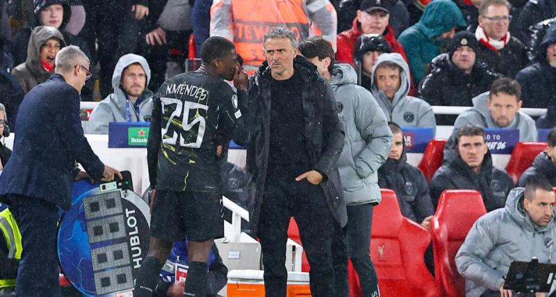  - Liverpool-PSG : blessé, Nuno Mendes cède sa place à Lucas Hernandez