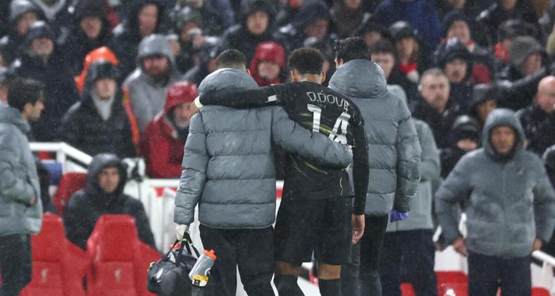  - PSG : après Nuno Mendes, Désiré Doué sort sur blessure face à Liverpool