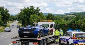 Il roule à 206 km/h sur une route limitée à 90 : interpellé, le conducteur d’une McLaren perd son permis sur-le-champ et voit son véhicule saisi par la police