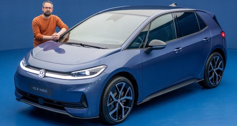  - Nouvelle Volkswagen ID.3 Neo (2026) : faute d’ID. Golf, l’ID.3 procède à un second restylage