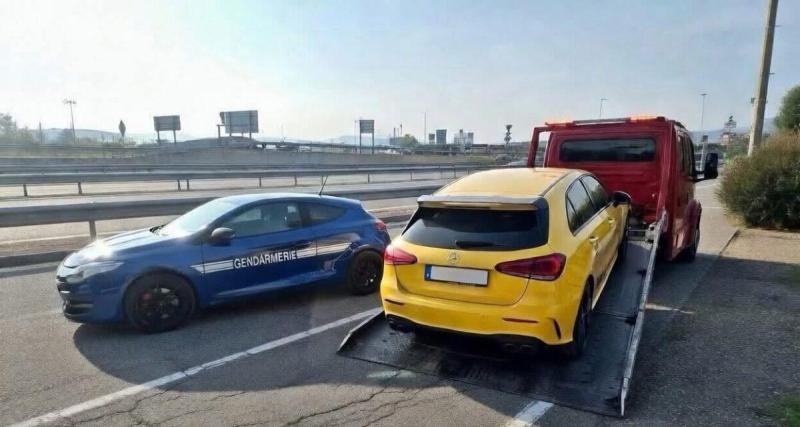  - Flashé à 232 km/h à 19 ans : au volant d’une Mercedes, il dépasse largement la limite et se fait arrêter immédiatement, permis retiré et justice saisie !