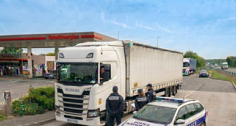  - À 157 km/h au volant d’un poids lourd, il est trahi par son propre camion