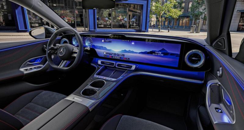  - Mercedes dévoile déjà l’intérieur de sa nouvelle Classe C électrique… et il n’y a pas vraiment de surprise