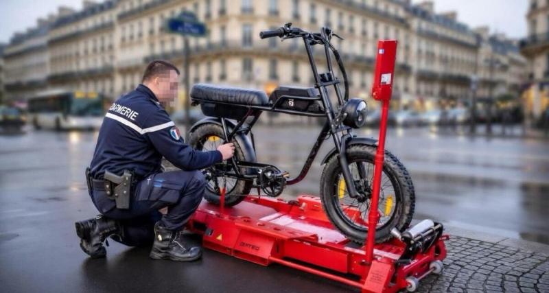  - À 83 km/h sur un vélo électrique en pleine ville : les policiers tombent sur un engin débridé, le conducteur risque gros
