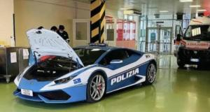 La police italienne affiche fièrement sa Lamborghini Huracán