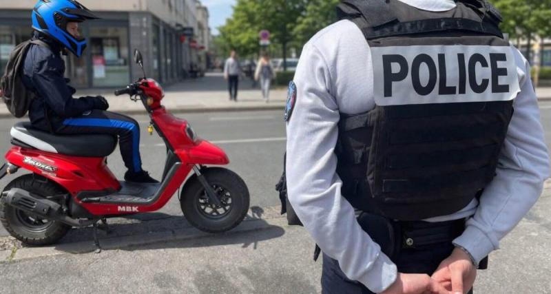  - À 16 ans, il roule à 121 km/h en scooter 50 cm³ limité à 45