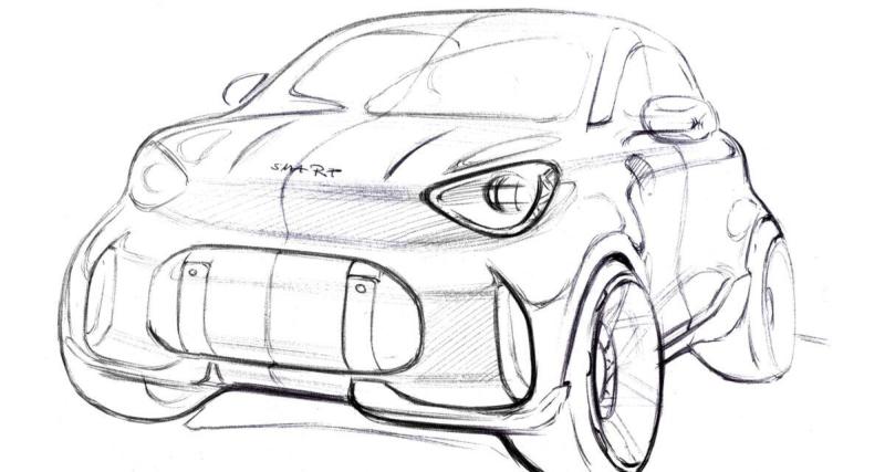  - La remplaçante de la Smart Fortwo dans les starting blocks, elle sera révélée au Salon de Pékin