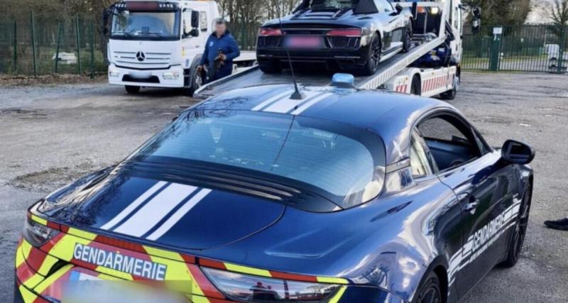  - Flashé à plus de 140 km/h, ce conducteur ne se rend pas compte qu’il est suivi de près par les gendarmes