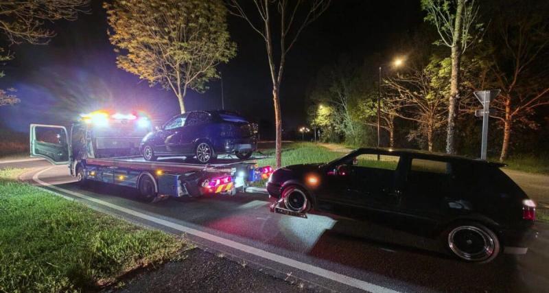 Contrôles routiers surprise : 20 infractions relevées et des véhicules directement envoyés en fourrière après un grand rassemblement automobile