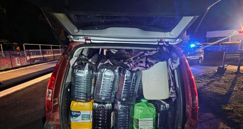  - Il prépare un vol massif de carburant avec 60 bidons… une alarme le trahit en pleine nuit et les gendarmes le prennent en flagrant délit