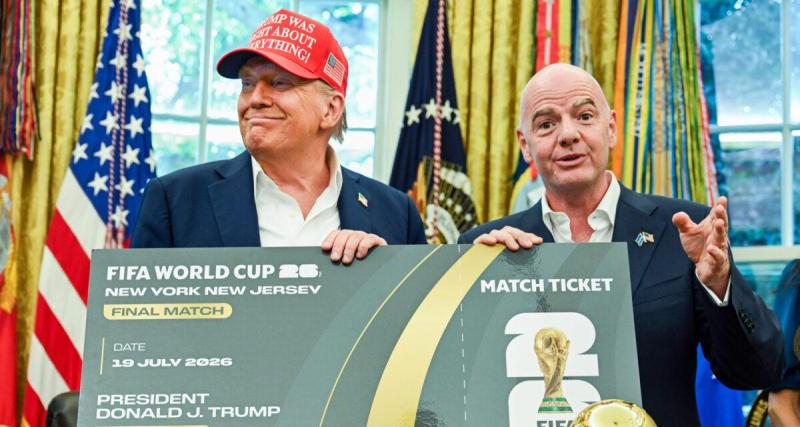  - Trump veut l'Italie à la Coupe du monde, la FIFA a tranché !