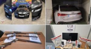 6 véhicules de prestige et près de 90 000€ en espèces saisis : gros coup de la Police Nationale à Marseille