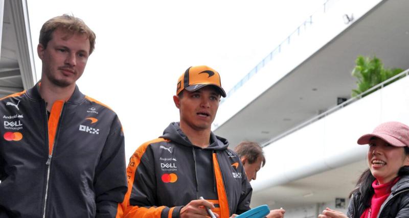 McLaren : Lando Norris fait un gros pari concernant un duel chez Mercedes qui pourrait jouer en sa faveur
