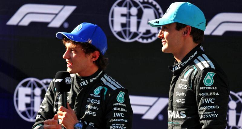  - Mercedes : Antonelli a une conviction face à Russell avant le retour du championnat