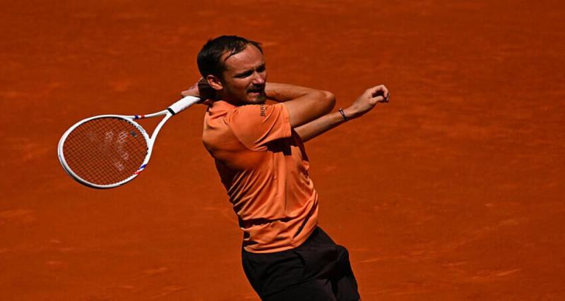  - Masters 1000 de Madrid : Daniil Medvedev tombe mais affiche un message étonnant