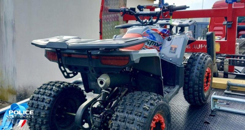 Un gamin de 14 ans en fuite sur un quad sans plaque, des motocross saisies, un chauffard à 158 km/h : le nouveau coup de filet de la police contre les rodéos urbains