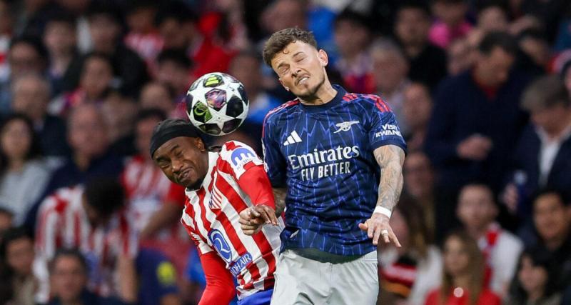  - Atletico - Arsenal : Ben White marche sur le logo madrilène, Simeone dans une colère noire