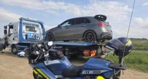 Une Mercedes-AMG flashée à 175 km/h sur une route limitée à 90 : le conducteur ignorait qu'il fonçait droit sur les gendarmes
