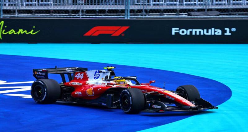  - GP de Miami : Lewis Hamilton esquisse un sourire, Charles Leclerc sous pression