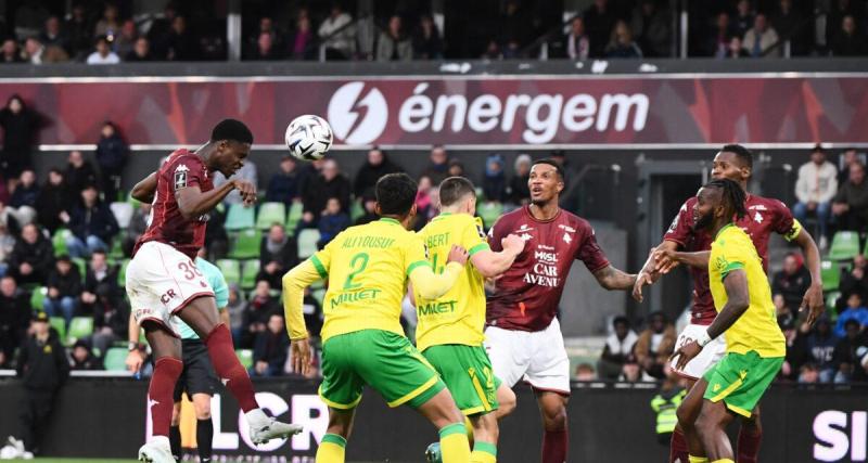 - Ligue 1 : Nantes et Metz relégués en Ligue 2 si...