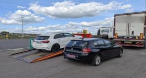 Une puissant Mercedes et une BMW flashés à toute vitesse sur l’autoroute : fourrière imminente !