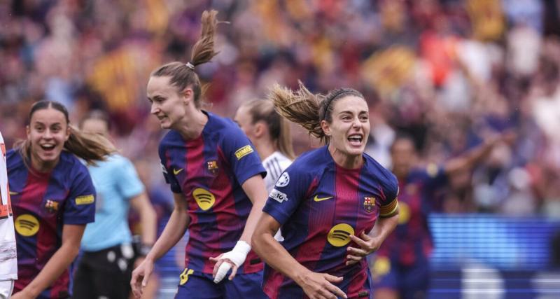 Ligue des champions (F) : le Barça rejoint l'OL Lyonnes en finale