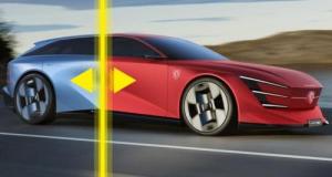 Peugeot Concept 6 : on n’a pas pu s’en empêcher, on a transformé l’étude de break en berline