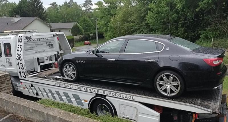 Flashé au volant d'une Maserati, il accélère à 175 km/h sous les yeux des gendarmes