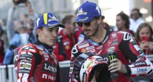 Ducati : Bagnaia reprend confiance après sa pole, c'est tout l'inverse pour Marc Márquez