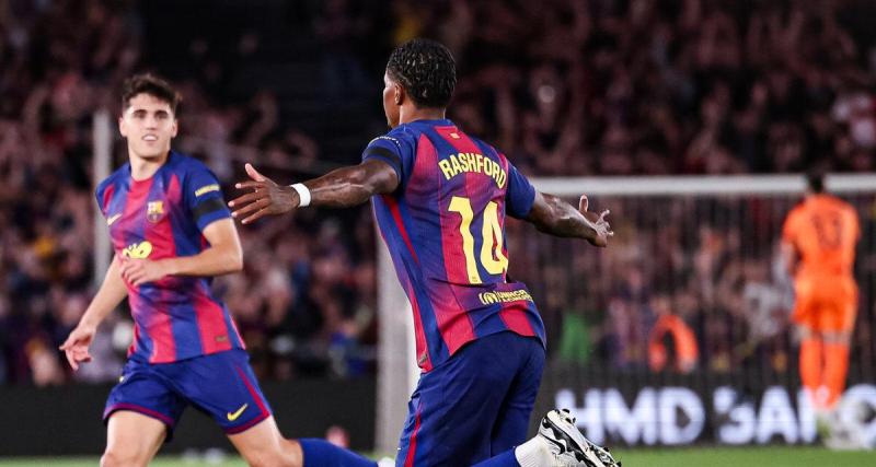  - Bourreau du Real Madrid, Rashford cash sur son avenir au Barça