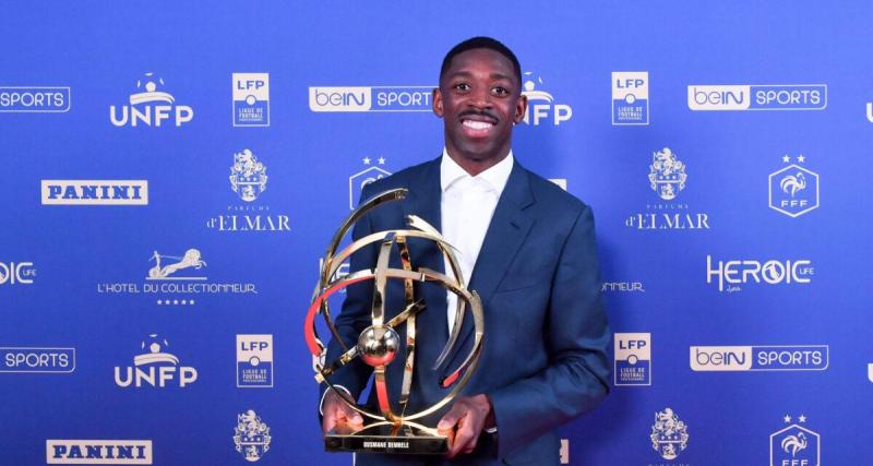  - Trophées UNFP : Ousmane Dembélé (PSG) élu meilleur joueur de Ligue 1