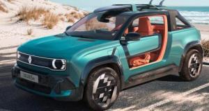 Renault 4 JP4x4 Concept : 2 ailes en guise de portières pour la 4L des plages