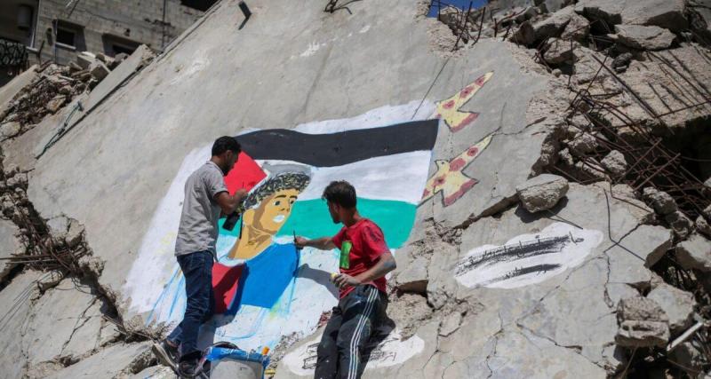  - Une fresque en hommage à Yamal dévoilée à Gaza après son soutien à la Palestine