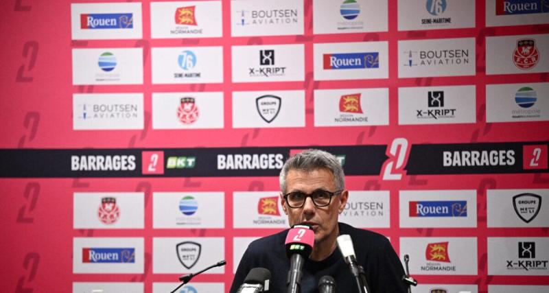  - Laval : "L’arbitre s’est trompé", Olivier Frapolli s’insurge après le penalty égalisateur de Rouen 