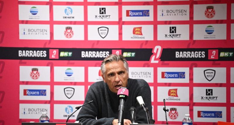 - Rouen : "Un bon résultat", se réjouit Régis Brouard après le match nul contre Laval